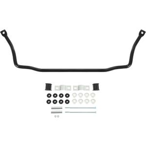 KUAFU 1-1/8" Front Sway Bar Kit Compatible with 1964-1977 Chevy Chevrolet Chevelle Malibu El Camino GM A-Body Pontiac GTO Buick Skylark Steel Powder Coated Black
