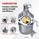 Carburetor for EZGO Kawasaki Engine RXV 2008,Gas Golf Carts TXT 2010-2015,EZ-GO Valor 2010-2014 with Fuel Pump,Carb Repalce OEM # 808656 602061 72873G01