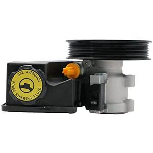 Chefull 20-61607 Power Steering Pump Assembly with Pulley Reservoir For 1999-2004 Jeep Grand Cherokee Sport Utility L6 4.0L, 1999-2000 Jeep Grand Cherokee Sport Utility V8 4.7L,Power Assist Pump