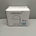 Modern Metal Candle Warmer lamp, Compatible with Yankee Candle Large Jar, with Timer Warmer Candle Lamp, Suitable for Melting and Heating Jam Candles in Small and Large Jars (Orange)