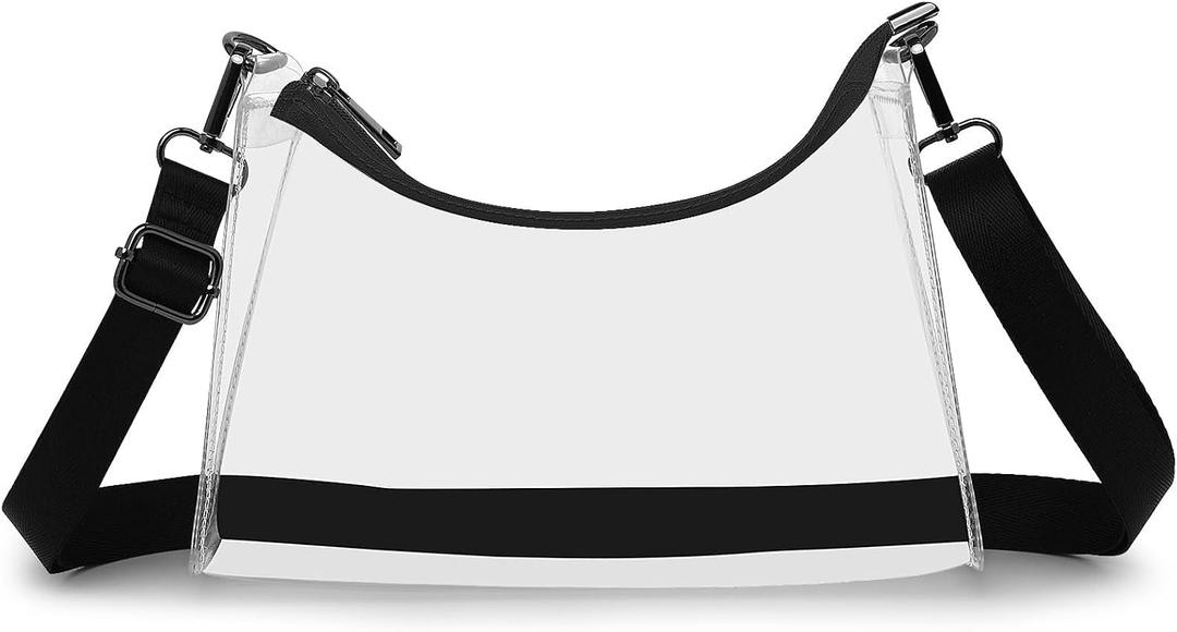 Clear Stadium Bags For Women, Small Crossbody Purse
