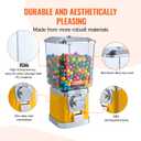 VEVOR Vending Machine, Classic Gumball Bank, Huge Load Capacity Candy Gumball Machine, Mini Vending Machines, Gumball Dispenser Machine for Kids, Perfect for