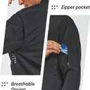 NORTHYARD Men's Bomber Jacket Lightweight Casual Windbreaker Zip Up Fashion Windproof Coat Spring Fall (Black, L)