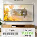 USX MOUNT Full Motion TV Wall Mount for Large TVs 42-97 Inch up to 150 lbs