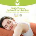BAMPURE 4-Piece King Sheet Set 100% Viscose Derived from Bamboo Super Soft Cooling Sheets for Hot Sleepers Deep Pocket Fits Up to 16" King Size Mattress (Terracota)