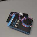 2 x Misxi 2-Pack Hard PC Case with Screen Protector for Samsung Galaxy Watch 5 Galaxy Watch 4 44mm, Ultra-Thin Scratch Resistant Cover with Tempered Glass, 1 Black + 1 Transparent