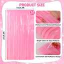 57Pcs My First Rodeo Decorations Girl Cowgirl First Rodeo Birthday Decorations for Girl with 40" Number 1 Balloon, Banner, Pastel Pink Backdrop for 1 Year Old Girls Milestone Baby Shower Party