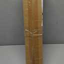 Matte Black Shower Curtain Rod,1 Inch Diameter Stainless Steel Adjustable Spring Tension Rods 32 to 80",with Holders,Anti-Slip,Curtain Rods No Drilling(1 Pack)