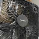 Pelonis Box Fan 20 Inch Adjustable 3 Speeds For the Perfect Noise Level for Sleeping 4 Blade Technology Provides Powerful Airflow to Beat the Heat Sleek Design, Lightweight, Durable, Black