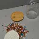 Cherry Blossom Bonsai Tree House Building Flowers Set for Adults, 1382 Pcs Micro-Particle Ideas Sakura Tree Building Blocks, Complete with String Lights, Dust Cover, and Wooden Base