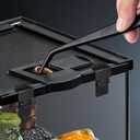 2 x Hemobllo 6 Pack Reptile Feeding Tank Buckles Anti-Escape Terrarium Locks for Turtle Breeding Boxes Compatible with Nomo Yl-07 Terrariums Durable Plastic Latches for Amphibious and Rainforest Tanks