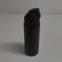 24oz Insulated Tumbler with Lid & Reusable Straw, Leakproof Stainless Steel Vacuum Cup for Hot/Cold Drinks, Portable Travel Mug/Office/Travel/Sports (Black,19oz)