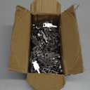 FONUNO Christmas Lights Clips Metal Christmas Lights Gutter Hooks Outdoor Seasonal Gutter Clips for Shingles Roof Holiday Decoration (200 PCS)