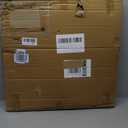 Round Coffee Table, Small Coffee Tables for Living Room, Wood Coffee Table with Metal Frame, Floor Table Desk for Sitting on The Floor, Home, Office, Farmhouse, Rustic Brown (23.6"D x 17.7"H) (1T, Style5-higher Rusbrown)