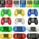SSRMX 18Pcs Video Game Party Favors for Kids, Arcade Video Game Birthday Supplies Mini Gamer Console Keychain Classroom Prizes for Boys and Girls