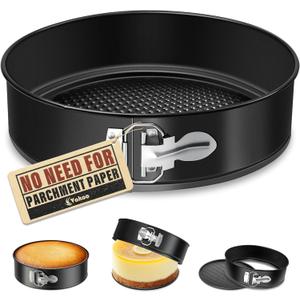 Vakoo Springform Pan - Nonstick, Leakproof Cheesecake Pan for Baking, Easy Release, No Parchment Paper Needed, 10 Inch