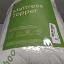 Niagara Ultra Soft Full Size Mattress Topper - Viscose Made from Bamboo Pillow Top Mattress Pad for Back Pain Relief - Naturally Cooling for Hot Sleepers, Green