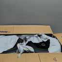 13x6.50-6"Flat Free Front Tires,Universal Fit Lawn Mower Tires, Zero-steering Solid Wheels for Residential and Commercial Use, Suitable for 3/4-inch and 5/8-inch Bearings, Adjusted Center Hub, 2 pack