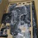 monTEK Tall Single Monitor Arm for 17 to 45 Inch Curved Screen Adjustable Upgraded Heavy Duty Ultrawide Monitor Arm Holds 35 Lbs Cable Management with C Clamp, Grommet Base, VESA 75/100mm, MA1007PBK