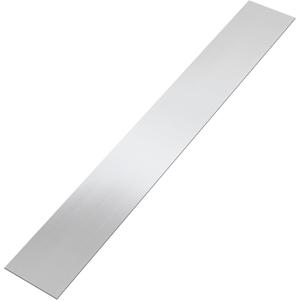 304 Brushed Stainless Steel Finishing Sheet Metal Gap Filler Trim Strip Metal Trim for Home Kitchen Tools (Silver,5 x 30 Inch)