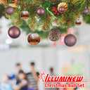 100ct Christmas Balls Tree Ornaments, Shatterproof Christmas Tree Decorations Set with Reusable Hand-held Gift Package for Holiday Xmas Tree Decor (Brown)