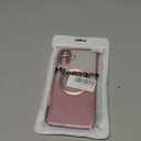 Misscase for iPhone 16 Plus Magnetic Glitter Case Compatible with MagSafe,Full Protection Slim Shockproof Anti-Scratch Case with Camera Lens Protector Logo View Dust-Proof Net for Women Pink