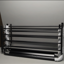 MeeFar Roof Rack Carrier Basket Universal Rooftop 51" X 36" X 5" + Waterproof Bag 15 Cubic Feet (44" 34" 17"), and Cargo Net with Attachment Hooks, Ratchet Straps