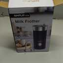 SIMPLETASTE Milk Frother, 4-in-1 Electric Milk Steamer, Automatic Warm and Cold Foam Maker and Milk Warmer for Latte, Cappuccinos, Macchiato (Blue)