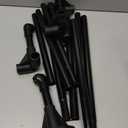 Veehoo Cooling Elevated Dog Bed Add Removable Waterproof Bolster Cushion Mat, Raised Pet Cot with Breathable Teslin Mesh, No-Slip Feet, Dog Sofa Bed for Indoor Outdoor, Medium, Black Silver (32.0"L x 25.0"W x 7.0"Th)