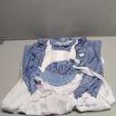 California Costumes, Pioneer Girl,Child Costume Medium (Blue/White)