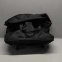 Hanke Suitcases with Wheels Expandable Foldable Luggage Bag Suitcase Collapsible Rolling Travel Bag Duffel Bag for Men Women Lightweight Suitcases without Telescoping Handle, Black (Black Upgrade Version)