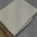 sancua Square Tablecloths 70x70 Inch, 2 Pack - Beige Fabric Table Cloth for Square or Round Tables, Washable Polyester Table Cover for Outdoor Party, Birthday, Decorative Display Tables