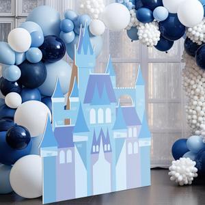 5ft Winter Wonderland Princess Castle Cardboard Large Decor Wonderland Snow Castle Cutout Stand for Princess Girl Snowflake Birthday Party Winter Decor Party Decorations 5ft Winter Wonderland Princess Castle Cardboard Large Decor Wonderland Snow Castle Cutout Stand for Princess Girl Snowflake Birthday Party Winter Decor Party Decorations