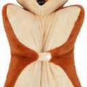 15'' Stuffed Animals for Girls, Washable Fox Stuffed Animal Toy, Cute Weighted Plush Toy for Kids Teens, Multi-Purpose Fox Plush Pillows for Home Bedroom Office Decor