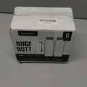 DECADORN 12 oz Plastic Juice Bottles With Caps - 6 Pack MADE IN USA Juicing Bottles Reusable - Juice Container For Fridge - Shatterproof, BPA-Free, Leak proof, Disposable & Recyclable