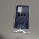 LeYi Compatible for Samsung A03s Case: A03s Case with Slide Camera Cover + [2 Packs] Tempered Glass Screen Protector, 360 Full Body Military-Grade Phone Case with Kickstand for A03s, Blue