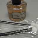 CULTURE & NATURE Reed Diffuser Set 4oz (120ml) Vanilla Scented Diffuser with Sticks Home Fragrance Reed Diffuser for Bathroom Shelf Decor