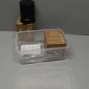 Clear Ice Cube Maker, 2.5" Stainless Steel Ice Ball Maker Mold for Whiskey & Cocktails, Non-BPA Premium Silicone Ice Cube Molds, Easy-Release Sphere Ice Maker, Bourbon Gifts for Men (2 PACK) (Black)