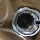 4" Inlet Diesel Muffler Exhaust with Clamp, Straight Through Stainless Steel, 7" x 24" Body, 30" OAL, Clamp-On Installation, No Welding Required
