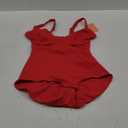 FeelinGirl Shapewear Bodysuits for Women Tummy Control Body Suits Deep V Neck Corset Body Shaper Tops, M