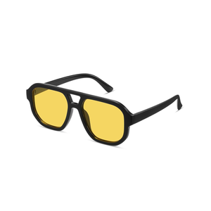 livho Trendy Polarized Square Aviator Sunglasses Women Men Square Eyewear Frame, Retro Sun Glasses for Women Men 2025 Shades