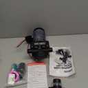 2026 Upgraded RV Water Pump, 12V 6.0 GPM High-Flow, Ultra-Quiet 70 PSI Self-Priming Diaphragm Pump with Adjustable Pressure Switch & Strainer for RV, Marine, Camper, Boat (Run-Dry Safe) (Black)