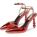Badgley Mischka Women's Indie Ii Pump (9, Red)