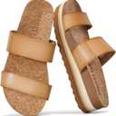 Project Cloud Fashion Womens Sandals - Memory Foam Insole and Comfortable Platform Sandals for Women 2025 - Lightweight and Non-slip Perfect Beach Slides (8)
