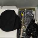 YESSA 1920s Mens Costume,Roaring 20s Costumes for Men,Gatsby Costume Men,1920s Mens Outfit Hat Vest Pocket Watch Tie (Large, Black)