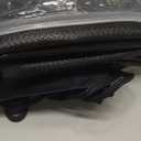 Under Grill Mat 48 30 Inch for Outdoor Charcoal, Flat Top, Smokers, Gas Grills.Oil-Proof and Water-Proof BBQ Cvtayn Fireproof Mat Protects Deck Grass, Indoor Fireplace Mat (Black)