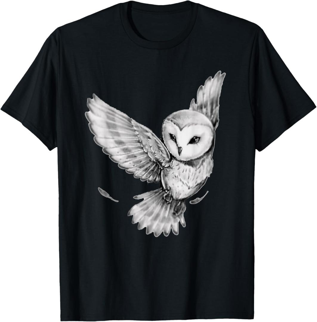 Owl Shirt for Women, owl Shirt for Men, owl Shirt for Boys T-Shirt Large