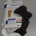 Truform Sheer Compression Stockings, 15-20 mmHg, Women's Knee High Length, 20 Denier, Charcoal, Small