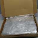 Okxiri 15 PCS Clear PVC Gift Bags with Handles,Small Reusable Plastic Party Favor Bags, Transparent Goodie Bags for Wedding,Baby Shower, Birthday (8.8" x 6.5" x 2.6")