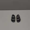 ChayChax Toddler Boys Girls Double Buckle Sandals Children's Adjustable Back Strap Water Sandal (Grey)
